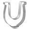 Horse Shoe Cookie Cutter 4 in, CookieCutter.com, Tin Plated Steel, Handmade in the USA